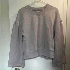 Madewell x Karen Walker Women's Gray Lavender Sweatshirt